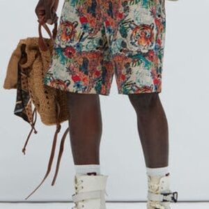 Ansel tapestry shorts